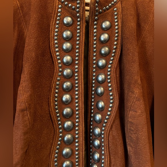 Double D leather studded jacket - Picture 2 of 4